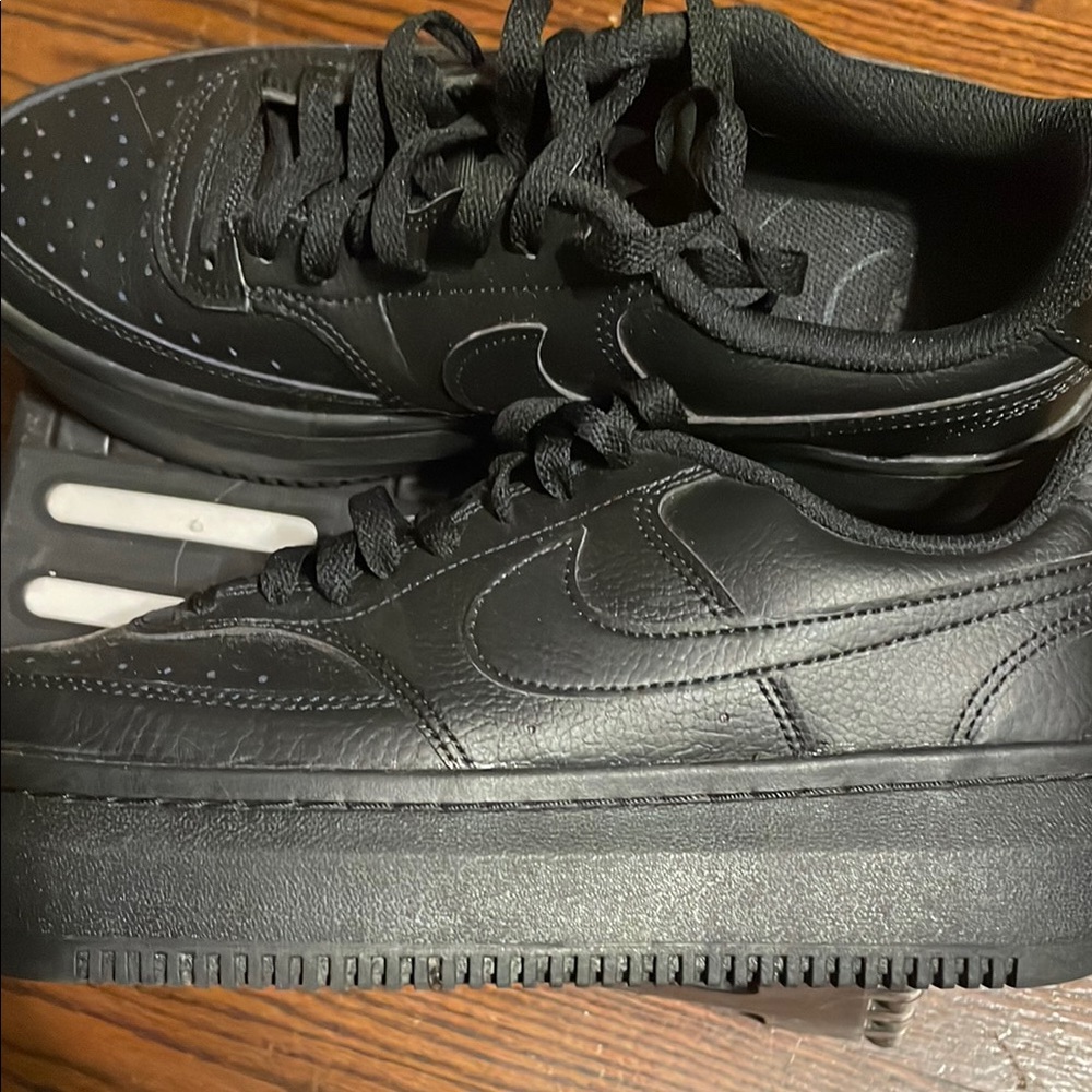 Nike Black Platform Sneakers